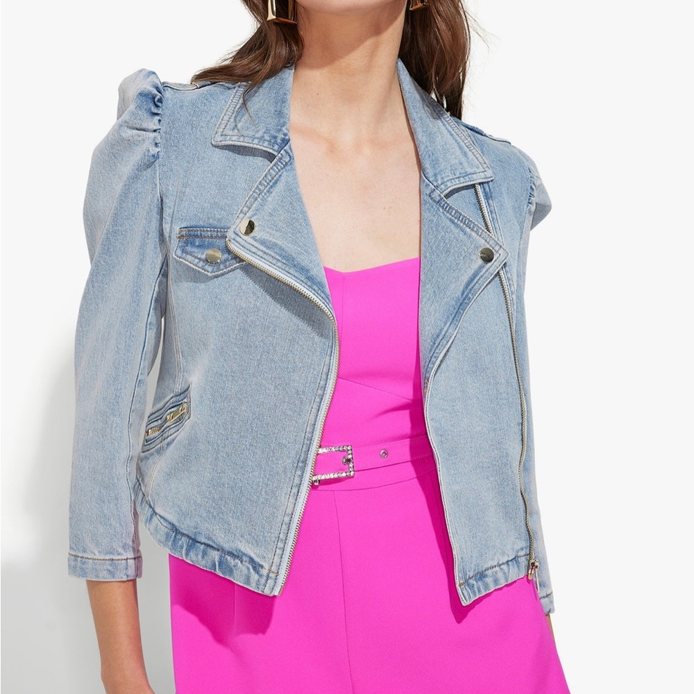 Generation Love Denim Moto Jacket